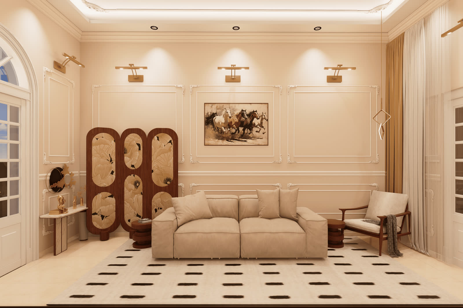 12A Windsor Lane luxury residential interior render